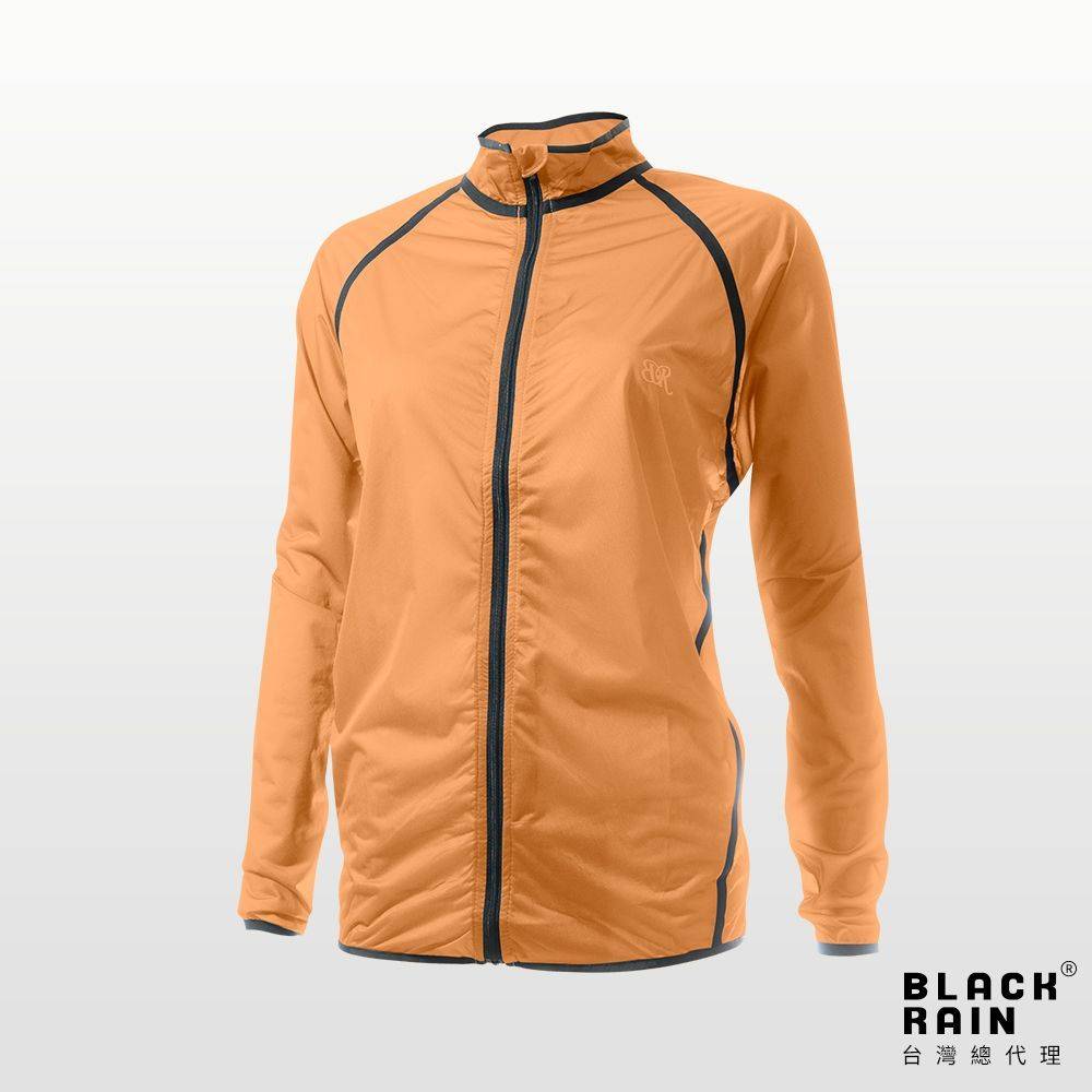 二層貼合防風輕夾克 BR-90030(13958 橘) 【荷蘭Black Rain】