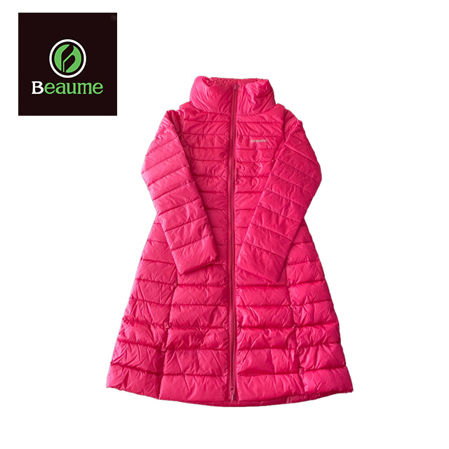 【蘇格蘭 Beaume】女款羽絨長裙套裝 FNB54280 (紫紅-PP003)
